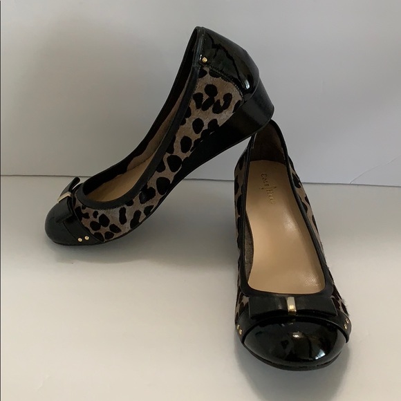 Cole Haan Shoes - Cole Haan Nike Air animal print wedge shoes 10 B